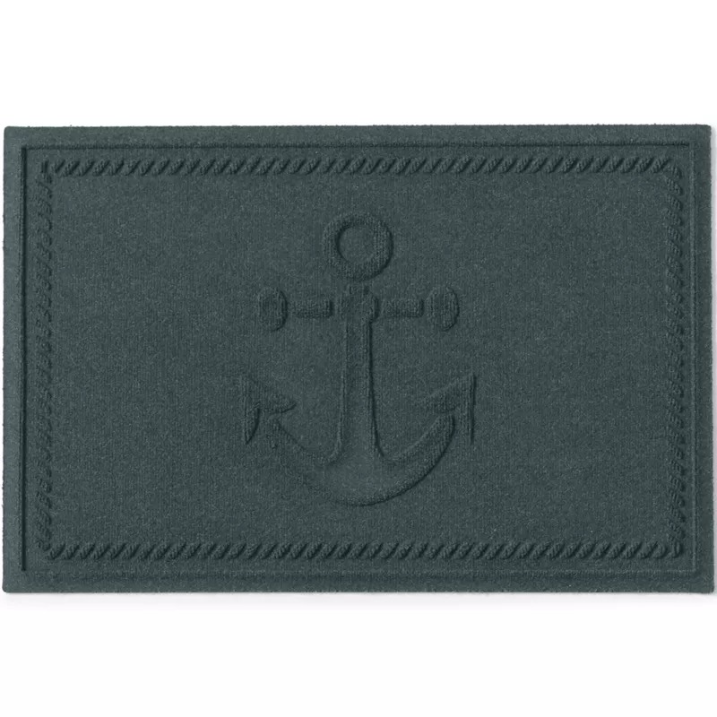 Matterly Waterhog® Doormat Ship's Anchor, Front