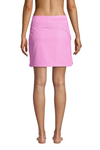women's quick dry elastic waist active board skort swim skirt