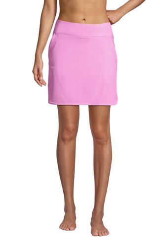 women's quick dry elastic waist active board skort swim skirt