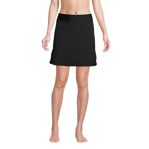Women's Quick Dry Elastic Waist Active Board Skort Swim Skirt | Lands' End