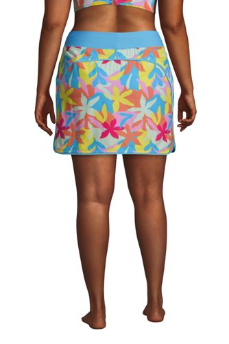 women's quick dry elastic waist active board skort swim skirt