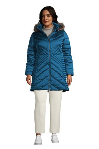 Lands end 2025 coat sale