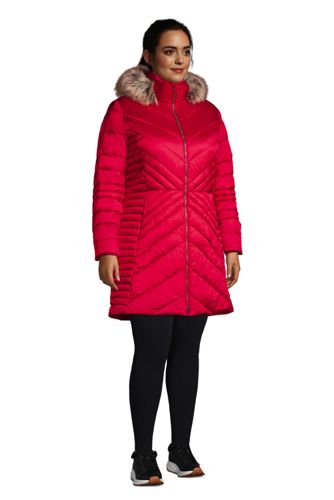 plus size peplum winter coat