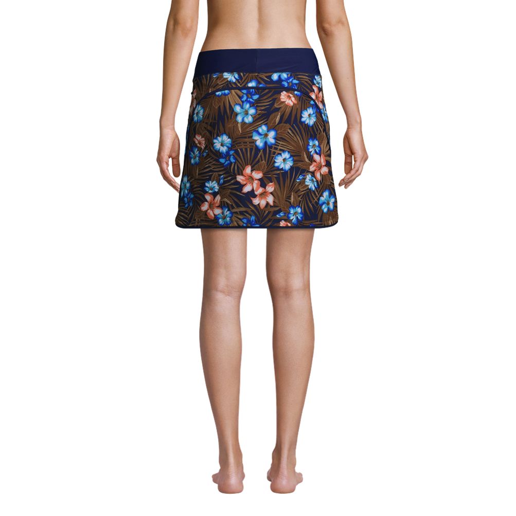 Women s Quick Dry Board Skort Swim Skirt Lands End