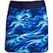 Women's Quick Dry Elastic Waist Active Board Skort Swim Skirt, Front