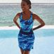 Women's Quick Dry Elastic Waist Active Board Skort Swim Skirt, alternative image