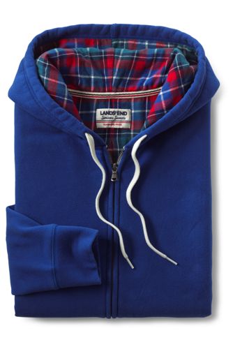 lands end sherpa lined hoodie