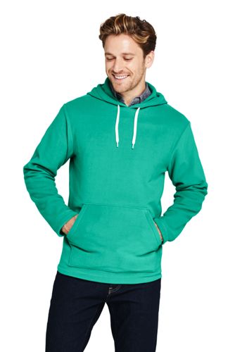 lands end fleece hoodie