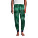 Men's Flannel Jogger Pajama Pants, Front