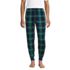 Men's Flannel Jogger Pajama Pants, Front