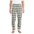 Men's Flannel Jogger Pajama Pants, Front