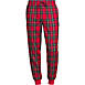 Men's Big and Tall Flannel Jogger Pajama Pants, Front
