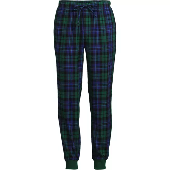 Men's Flannel Jogger Pajama Pants - primary