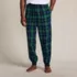 Men's Flannel Jogger Pajama Pants, Front