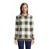 Women's Petite Serious Sweats Crewneck Long Sleeve Sweatshirt Tunic, Front