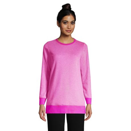 Lands End Sweatshirt in Pink Damen Bekleidung Sport- Training- und Fitnesskleidung Sweatshirts Sparen Sie 7% 