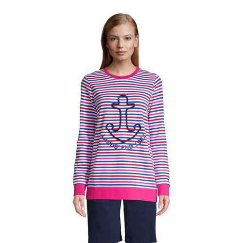 Vibrant Magenta Stripe Anchor