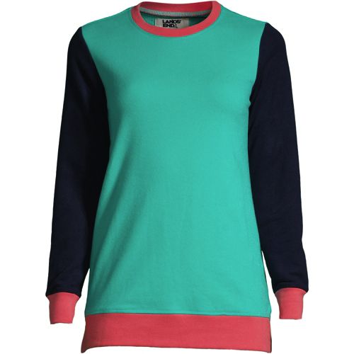 Women's Serious Sweats Crewneck Long Sleeve Sweatshirt Tunic