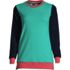 Women's Plus Size Serious Sweats Crewneck Long Sleeve Sweatshirt Tunic, Front