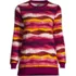 Women's Petite Serious Sweats Crewneck Long Sleeve Sweatshirt Tunic, Front