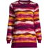 Women's Petite Serious Sweats Crewneck Long Sleeve Sweatshirt Tunic, Front