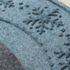 Matterly Waterhog Floor Mat Snowflakes, Back
