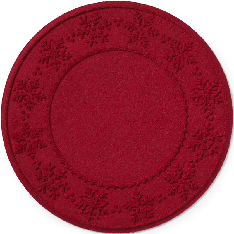 Matterly Waterhog® Floor Mat Snowflakes, Front