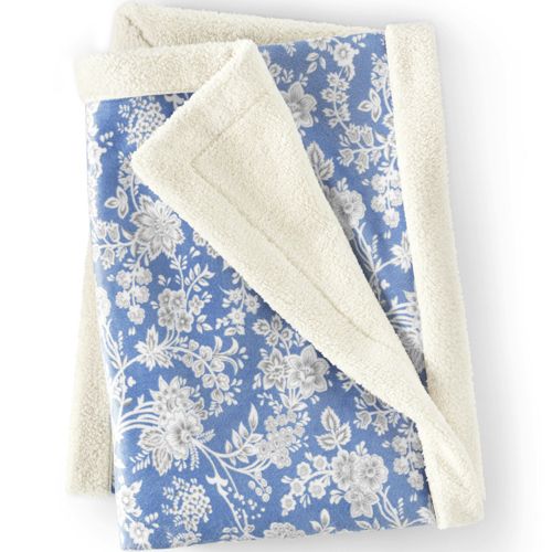 Fleece Blankets for Bed Lands End