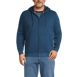Men's Big and Tall Serious Sweats Full Zip Sherpa Fleece Hoodie, Front