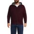 Men's Big and Tall Serious Sweats Full Zip Sherpa Fleece Hoodie, Front