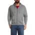Men's Big and Tall Serious Sweats Full Zip Sherpa Fleece Hoodie, Front