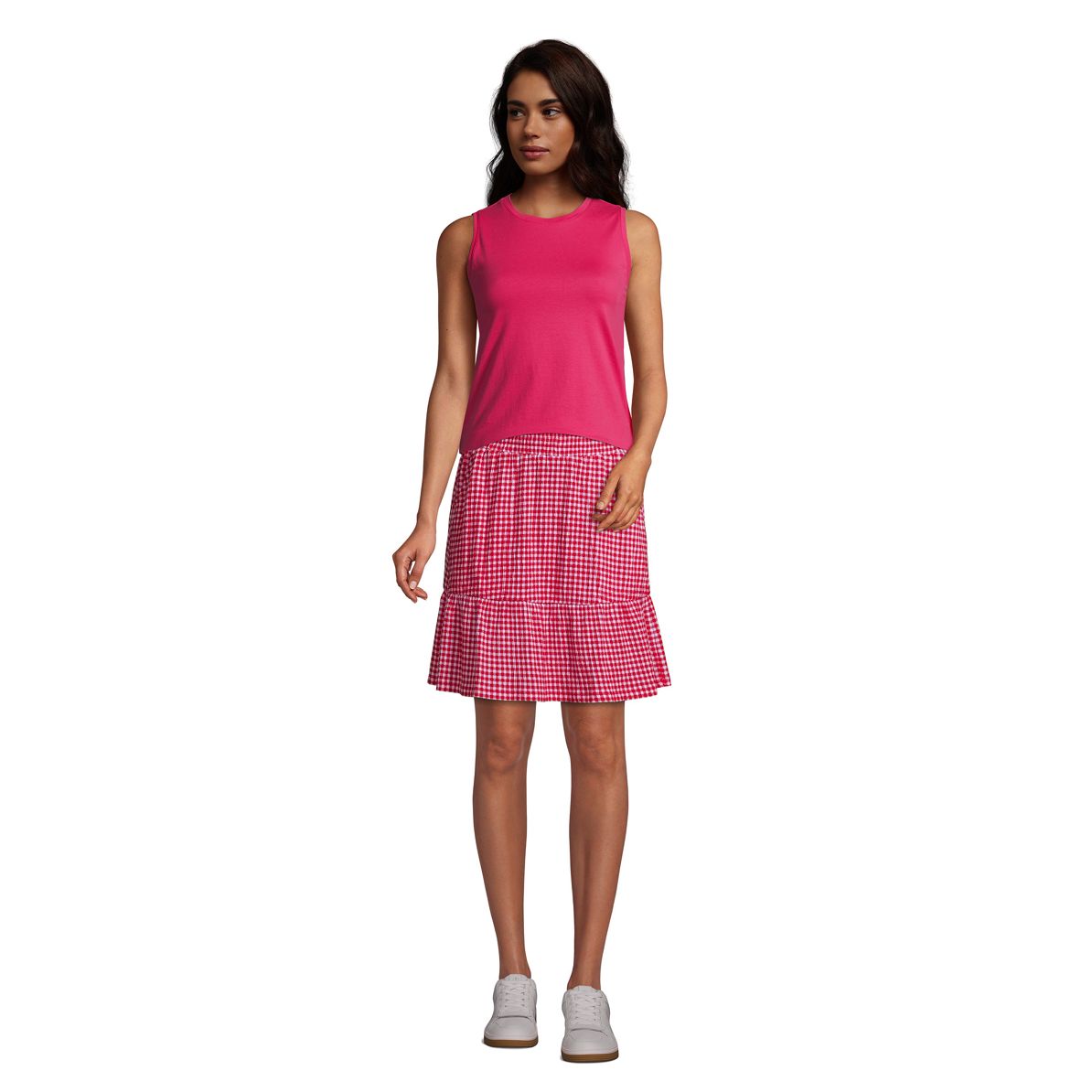 Women's Petite Supima Cotton Tank Top