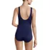 Women's Chlorine Resistant Soft Cup Tugless Sporty One Piece Swimsuit, Back