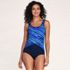 Women's Chlorine Resistant Soft Cup Tugless Sporty One Piece Swimsuit, alternative image