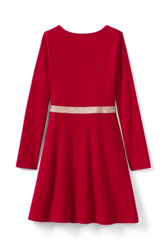plus size sequin fit and flare dress