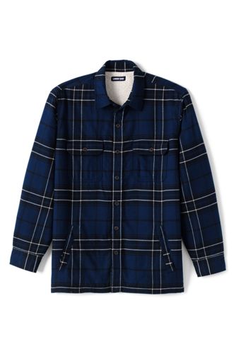 big and tall flannel jacket