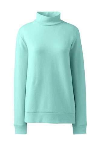 polo neck sweatshirt