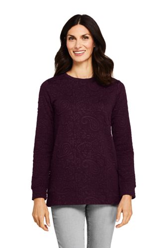 lands end womens sweatshirts