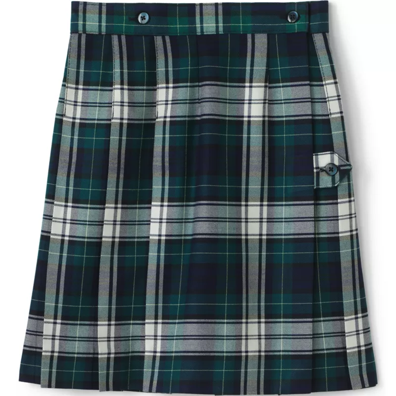 Custom Juniors Plaid Kilt, Front