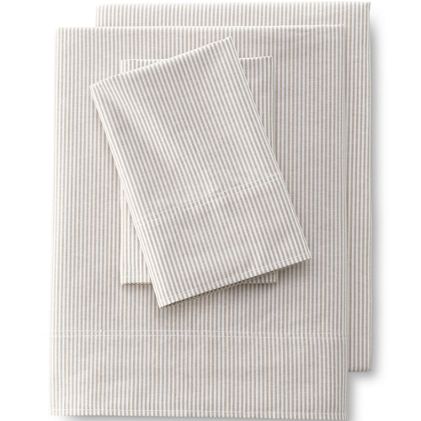Cotton Oxford Stripe Bed Sheets - primary