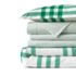 Luxe Supima Cotton Flannel Printed Duvet Bed Cover - 6oz, Front