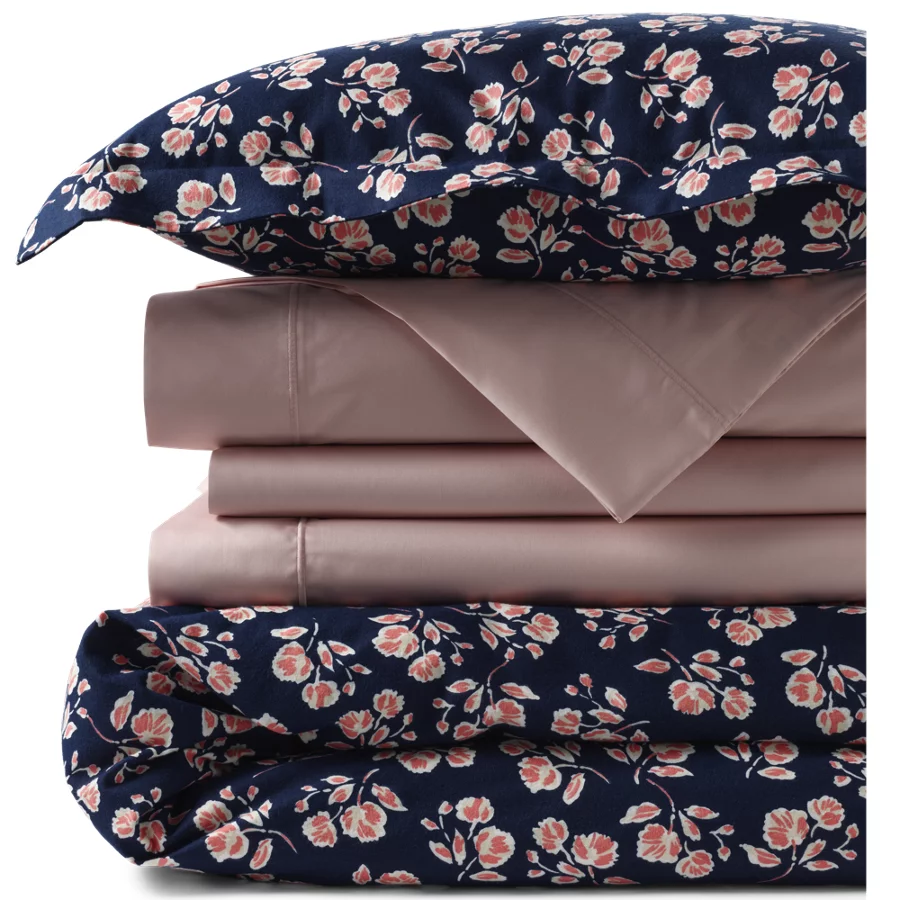 Comfy Super Soft Cotton Flannel Print Bedding   5 Oz view 5