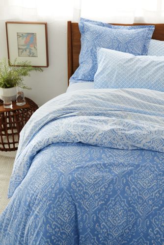 Supima Cotton Percale Printed Duvet Cover 300 Thread Count