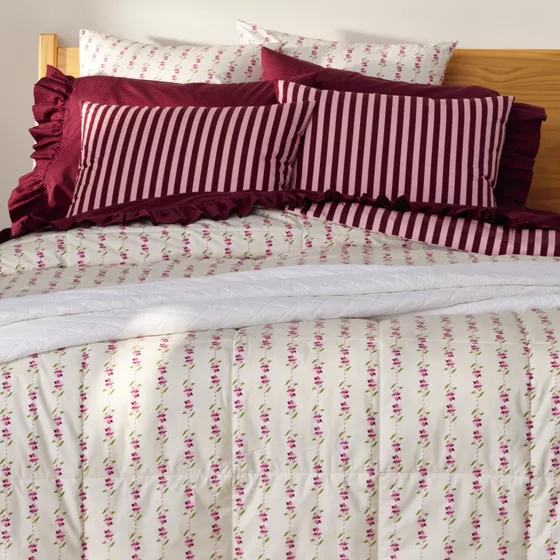 Pureloft Printed Comforter and Sham - primary