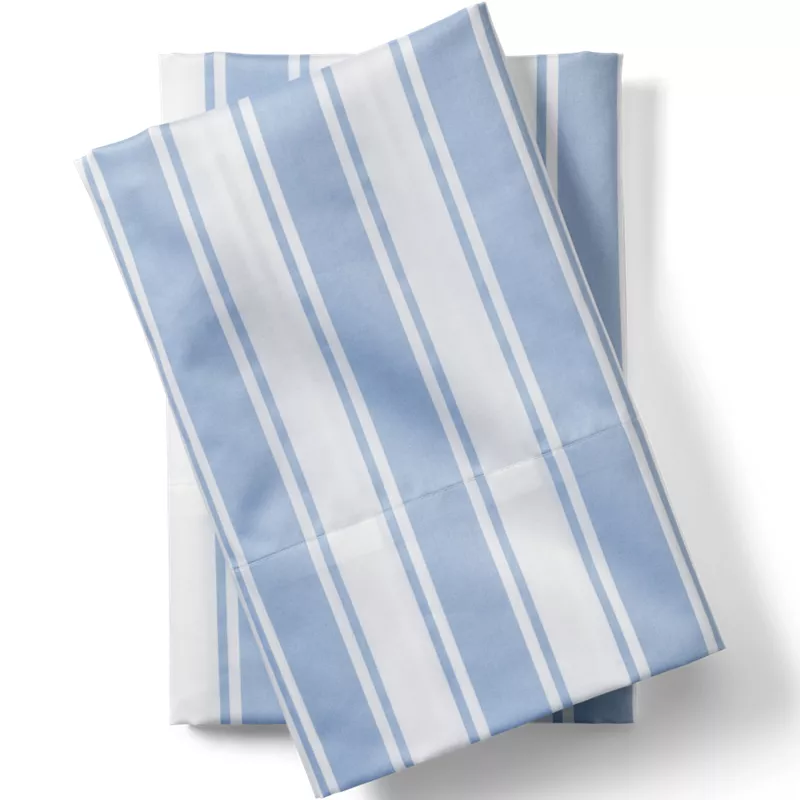 400 Thread Count Premium Supima Cotton Sateen Pillowcases, Front