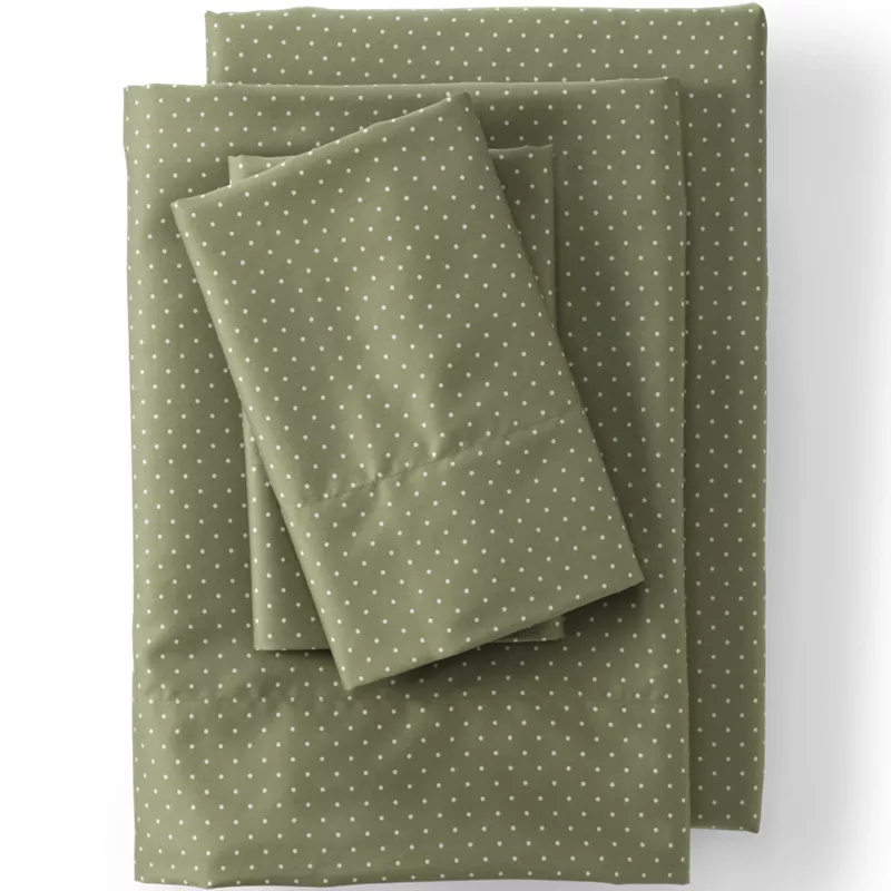 400 Thread Count Premium Supima Cotton Sateen Bed Sheet Set, Front