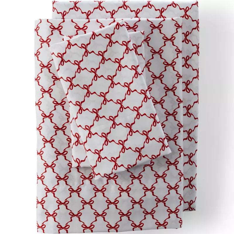 400 Thread Count Premium Supima Cotton Sateen Bed Sheet Set, Front