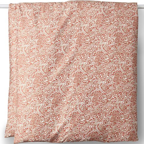 Antique Coral Paisley