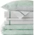 400 Thread Count Premium Supima Cotton No Iron Sateen Duvet Bed Cover, Front