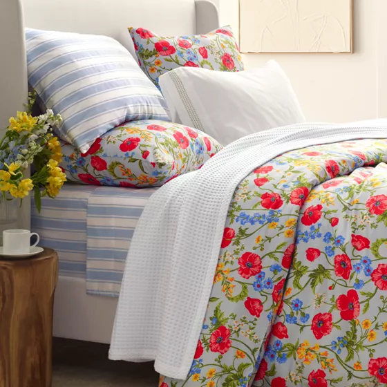 400 Thread Count Premium Supima Cotton No Iron Sateen Bedding - primary